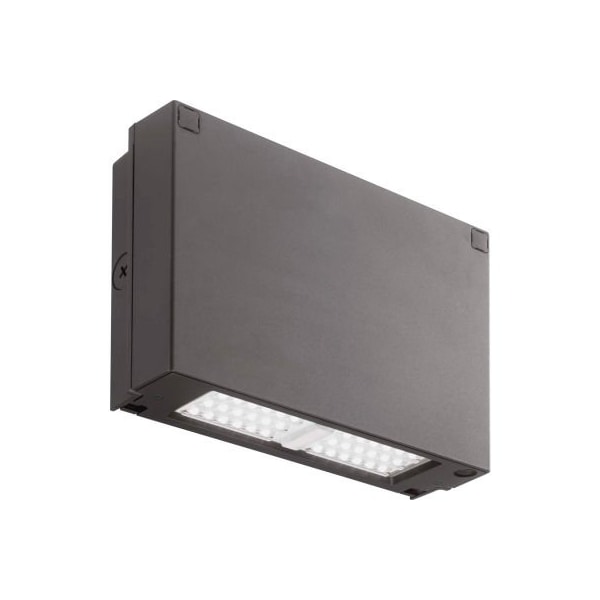Lithonia Compact LED Wall Pack, 14000K, 120-277V, Dark Bronze Finish, Super Durable